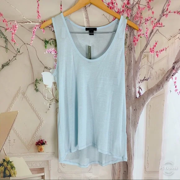 NEW J Crew Slouchy Tencel Tank Baby - Picture 1 of 9